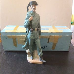 Vintage 1970’s Lladro Spanish Solider w/Box